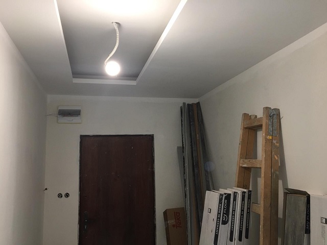 Construction of a suspended ceiling