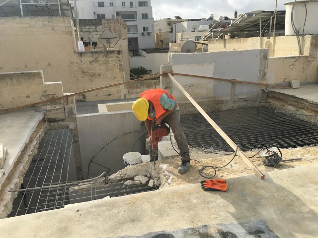 Building Project Malta start 2020 January